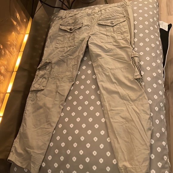 Bke casuals size 28 cargo pants in khaki - Picture 5 of 6